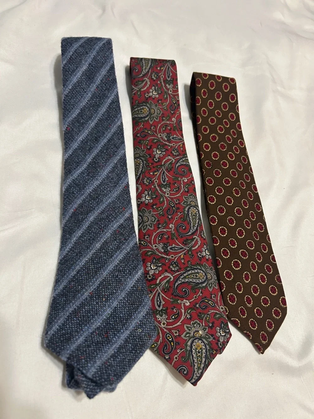 LiKe💙for $3 off🚎 Wool tie lot Liberty Afonwen Woollen Brocklehurst